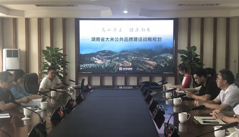 湖南省稻米協(xié)會(huì)聽(tīng)取《湖南省大米公用品牌建設(shè)戰(zhàn)略規(guī)劃》編制匯報(bào)